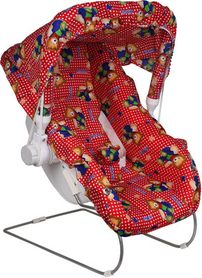 Abhiyantt Carry Cot Non-electric Bouncer(Blue, Pink, Red)
