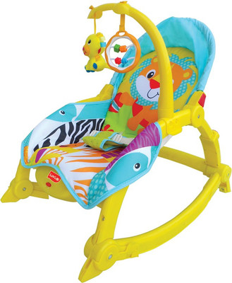 

LuvLap Jungle Hut Toddler Rocker Non-electric Bouncer(Multicolor)