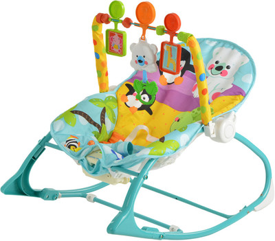 

Toy House Baby Bouncer with Vibration and Music Electric Bouncer(Multicolor)