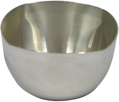 

sambhav products Silver Plated Bowl(Silver)