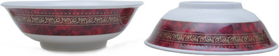 

Tupperware Melamine Bowl(White, Pack of 2)