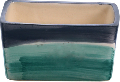 

caffeine Dip and Sauce Serving Ceramic in Seagreen and Grey Studio (Set of 1) Handmade Stoneware Bowl(Green, Grey)