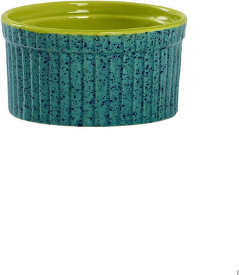 

Caffeine Dessert Serving Ceramic in Glossy Seagreen and Green Ramekins (Set of 1) Handmade Stoneware Bowl(Green)