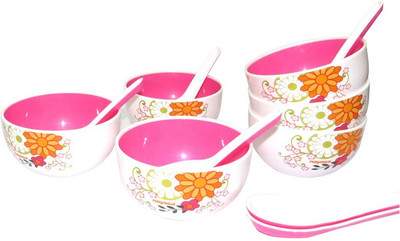 

Nayasa Plastic Bowl Set(Multicolor)