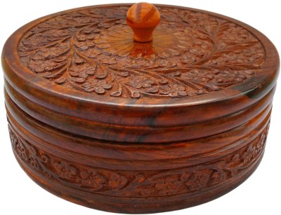 

Craftatoz Wooden Bowl(Brown)