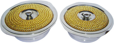 50% OFF on Rastogi Handicrafts RD-OV-2B Stainless Steel Serving Bowl(Gold, Pack of 2) 50% OFF on Rastogi Handicrafts RD-OV-2B Stainless Steel Serving Bowl(Gold, Pack of 2)