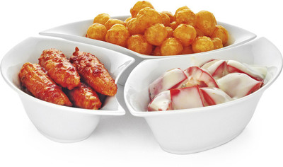 

Sivica Porcelain Bowl Set(White, Pack of 3)