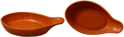 

caffeine Brown Terracotta Stoneware Bowl Set(Brown, Pack of 2)