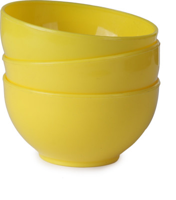 

Truth Plastic Bowl Set(Yellow, Pack of 3)