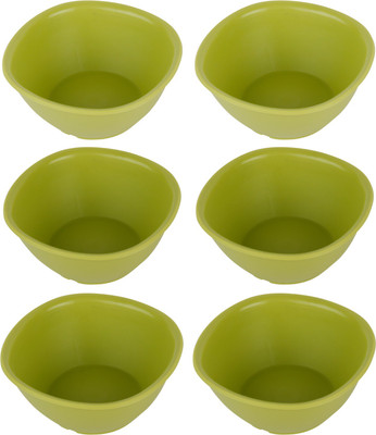 tupperware bowls Plastic Bowl Set(Green, Pack of 6) available at flipkart for Rs.149