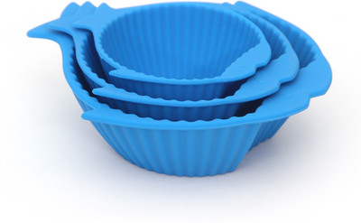 

Buddyboo Silicone Disposable Bowl(Blue)