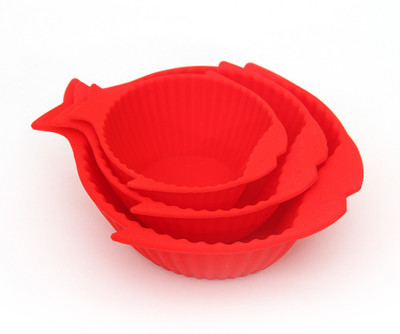 

Buddyboo Silicone Bowl(Red)