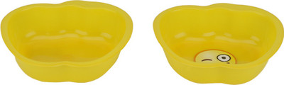 

Global Gifts Plastic Bowl Set(Yellow, Pack of 2)