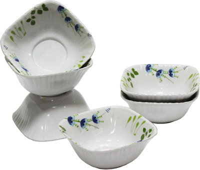 

Bohra Melamine Bowl Set(White, Pack of 6)