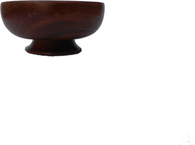 

HANDICRAFT Wood Bowl(Brown, Pack of 1)