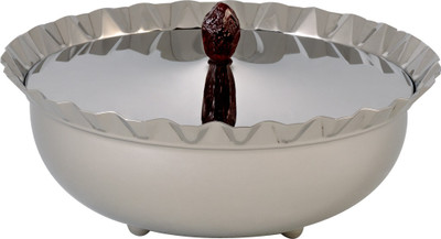 ARTTDINOX Steel Serving Bowl(Silver, Pack of 1) ARTTDINOX Steel Serving Bowl(Silver, Pack of 1)