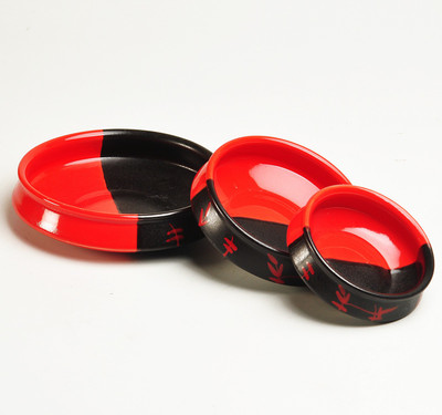 

cultural concepts Stoneware, Ceramic Bowl Set(Red, Black)
