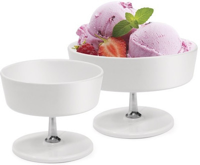 

Milton Melamine Bowl Set(White, Pack of 2)