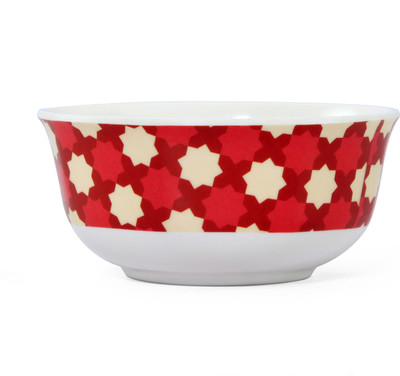 @home Earthy Wine Melamine Bowl(Maroon, Pack of 1) available at flipkart for Rs.53