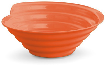 

Milton Spin 10.5" Melamine Bowl Set(Orange, Pack of 6)