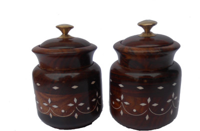 

HANDICRAFT SHEESHAM MADE Wooden Bowl Set(Brown, Pack of 2)