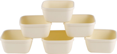 

Vihaan Energy Ceramic Bowl Set(White)