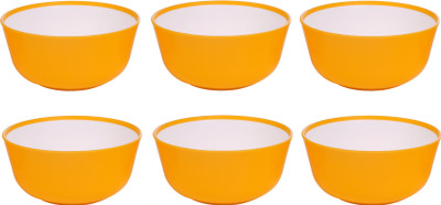 

CSM Plastic Bowl Set(Yellow, Pack of 6)