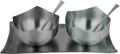 Airan Stainless Steel Bowl Set(Silver)