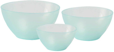 

Incrizma Polypropylene Bowl Set(Green, Pack of 3)