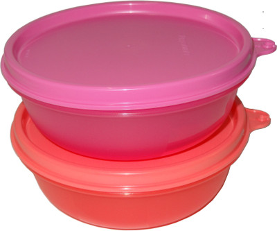 

Tupperware Melamine Bowl Set(Pink, Red)