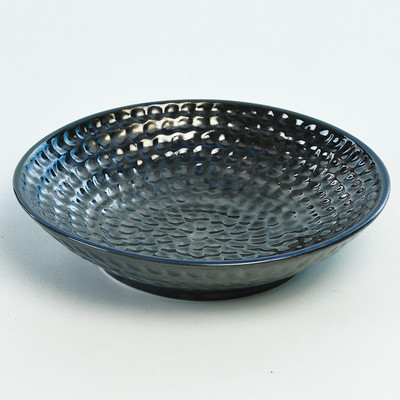 

Cultural Concepts Diamond Pasta Stoneware Bowl(Grey, Pack of 1)