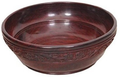 

Craftatoz Wooden Bowl(Brown)