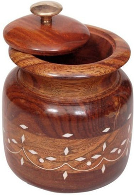 Craftatoz Wood Bowl(Brown)