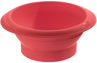 

Lekue Silicone Bowl(Red, Pack of 1)
