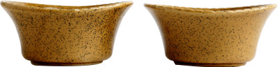 

Caffeine Stoneware Bowl Set(Brown, Pack of 2)