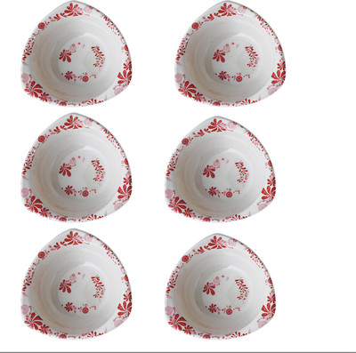 

Suraj Twist Bowl Set Melamine Bowl Set(Multicolor, Pack of 6)