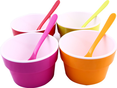 

Ektra By Superware Melamine Bowl Set(Multicolor, Pack of 4)