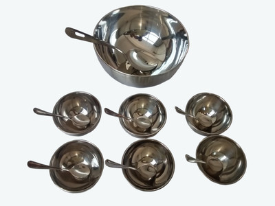 

Fiable Stainless Steel Bowl Set(Steel, Pack of 14)