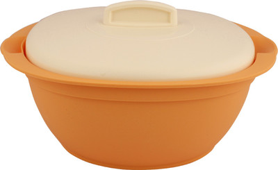 

Tupperware Legacy Dish Plastic Bowl(Orange, White, Pack of 1)