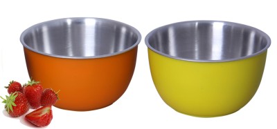 Liefde Stainless Steel Bowl Set(Multicolor, Pack of 2) at flipkart