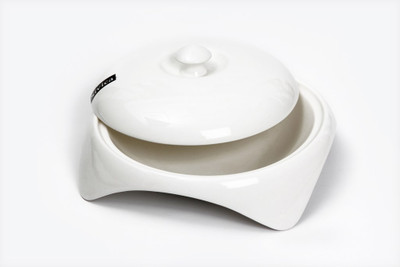

Sivica Bowl with Lid DWP3051 Porcelain Bowl(White, Pack of 1)