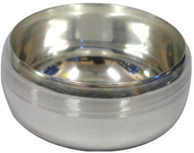 

sambhav products Silver Plated Bowl(Silver, Pack of 1)