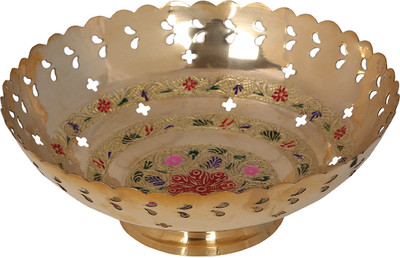 49% OFF on Rajrang Serving Classic Brass Bowl(Gold, Pack of 1) 49% OFF on Rajrang Serving Classic Brass Bowl(Gold, Pack of 1)