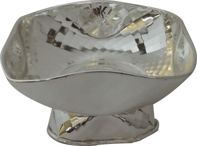 The Divine Luxury Silver Plated Bowl(Silver, Pack of 1)