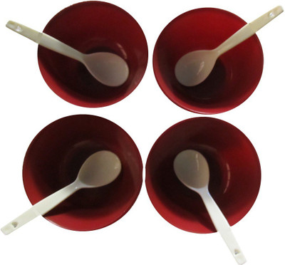 

Scorpion Soup Polypropylene Bowl Set(Multicolor, Pack of 4)