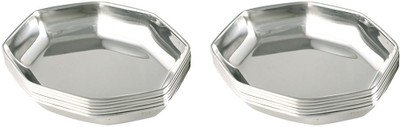 

Arihant Set of 12 Stainless Steel Bowl(Silver, Pack of 12)