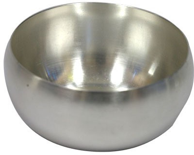 

sambhav products Silver Plated Bowl(Silver, Pack of 1)