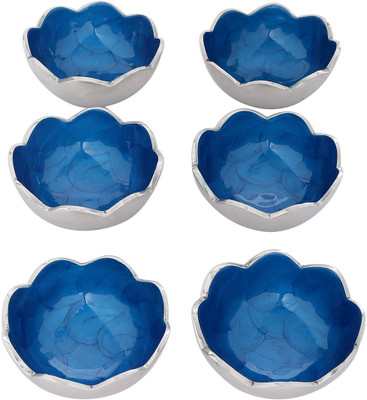 25% OFF on Rajrang Serving Classic Aluminium Decorative Bowl(Blue, Pack of 6) 25% OFF on Rajrang Serving Classic Aluminium Decorative Bowl(Blue, Pack of 6)