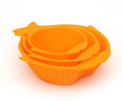 Buddyboo Silicone Bowl(Orange)