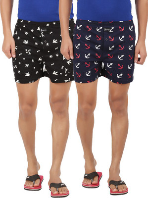 

Joven Printed Men's Multicolor Basic Shorts